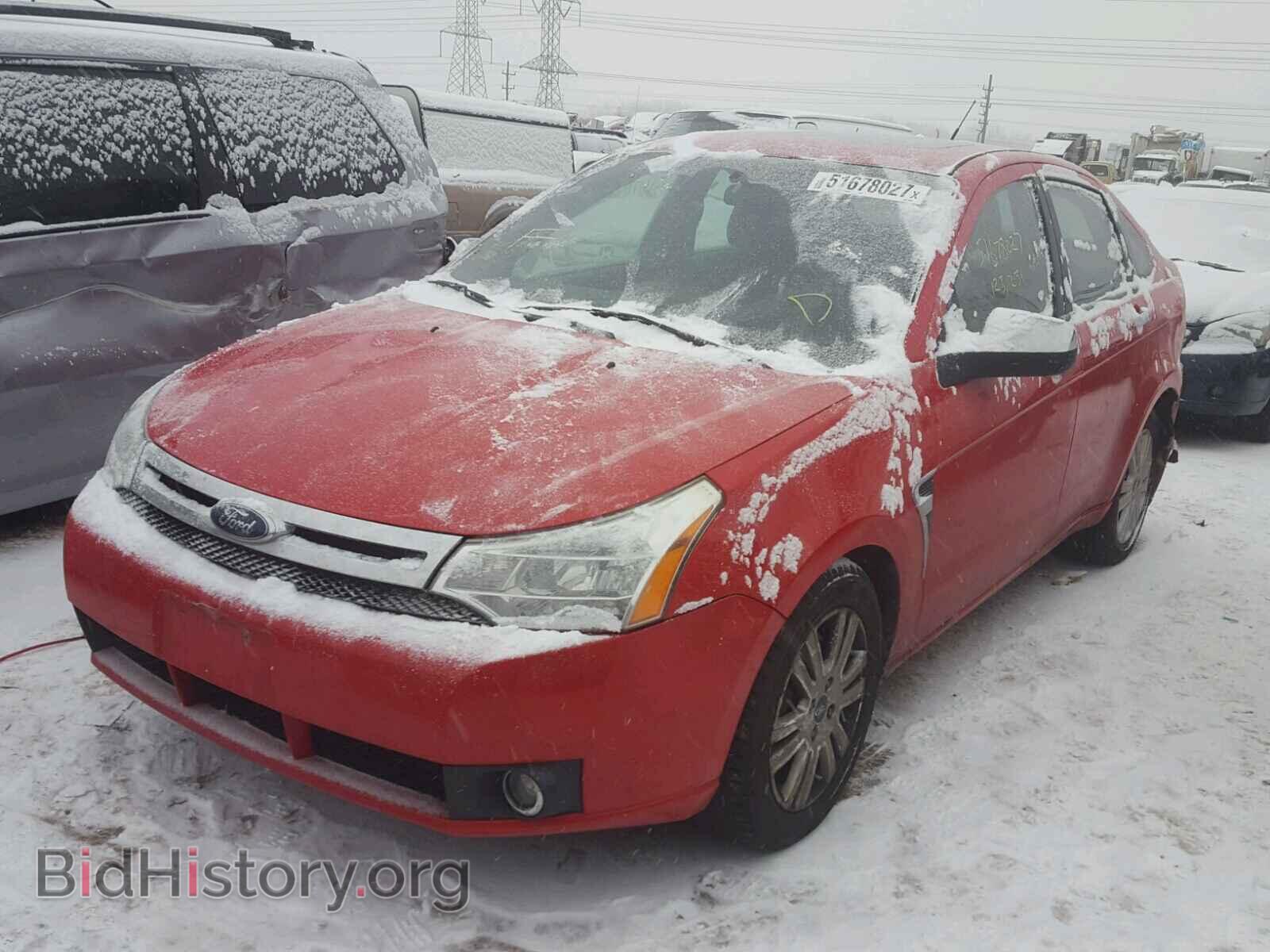 2008 FORD FOCUS - VIN: 1FAHP35N98W240893 - Фото 2