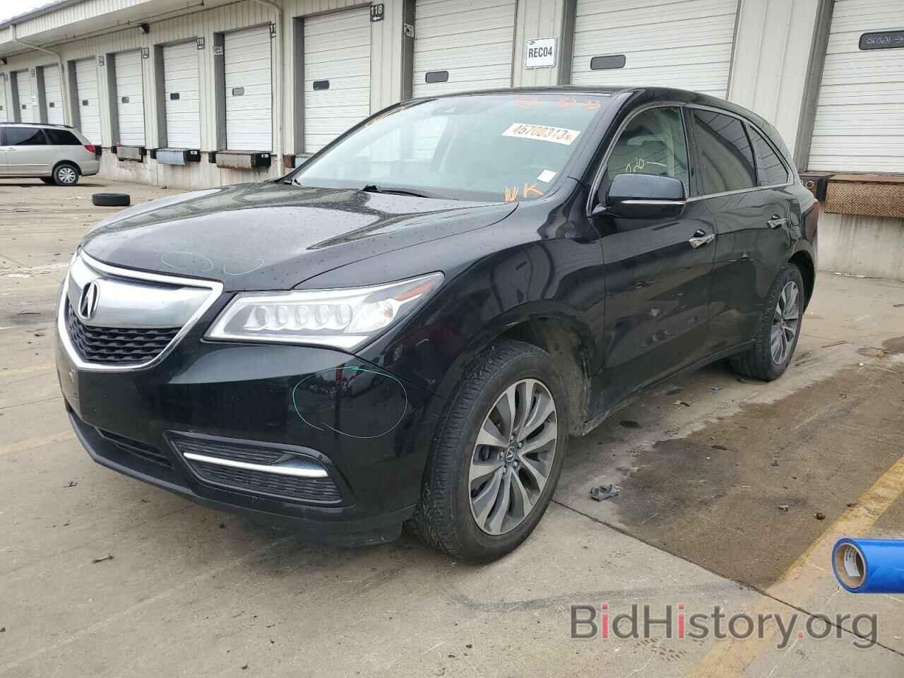 Фотография 5FRYD3H44GB004224 - ACURA MDX 2016