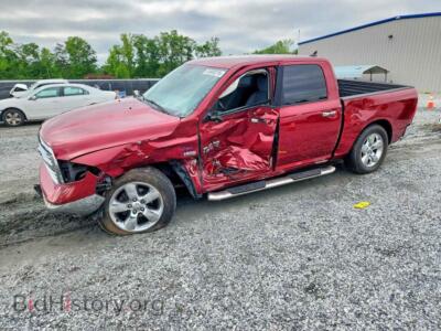 2014 RAM 1500 SLT, burgundy — VIN 1C6RR7LT4ES437045, Copart