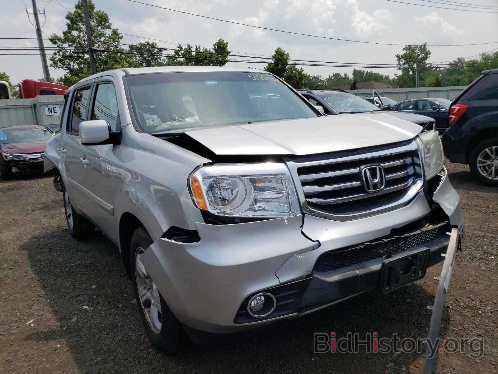 Photo 5FNYF4H40CB023509 - HONDA PILOT 2012