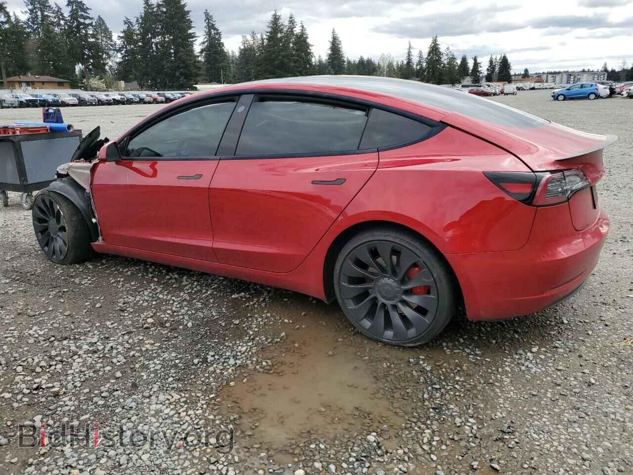 2022 TESLA MODEL 3 - VIN: 5YJ3E1EC6NF244817 - Фото 2