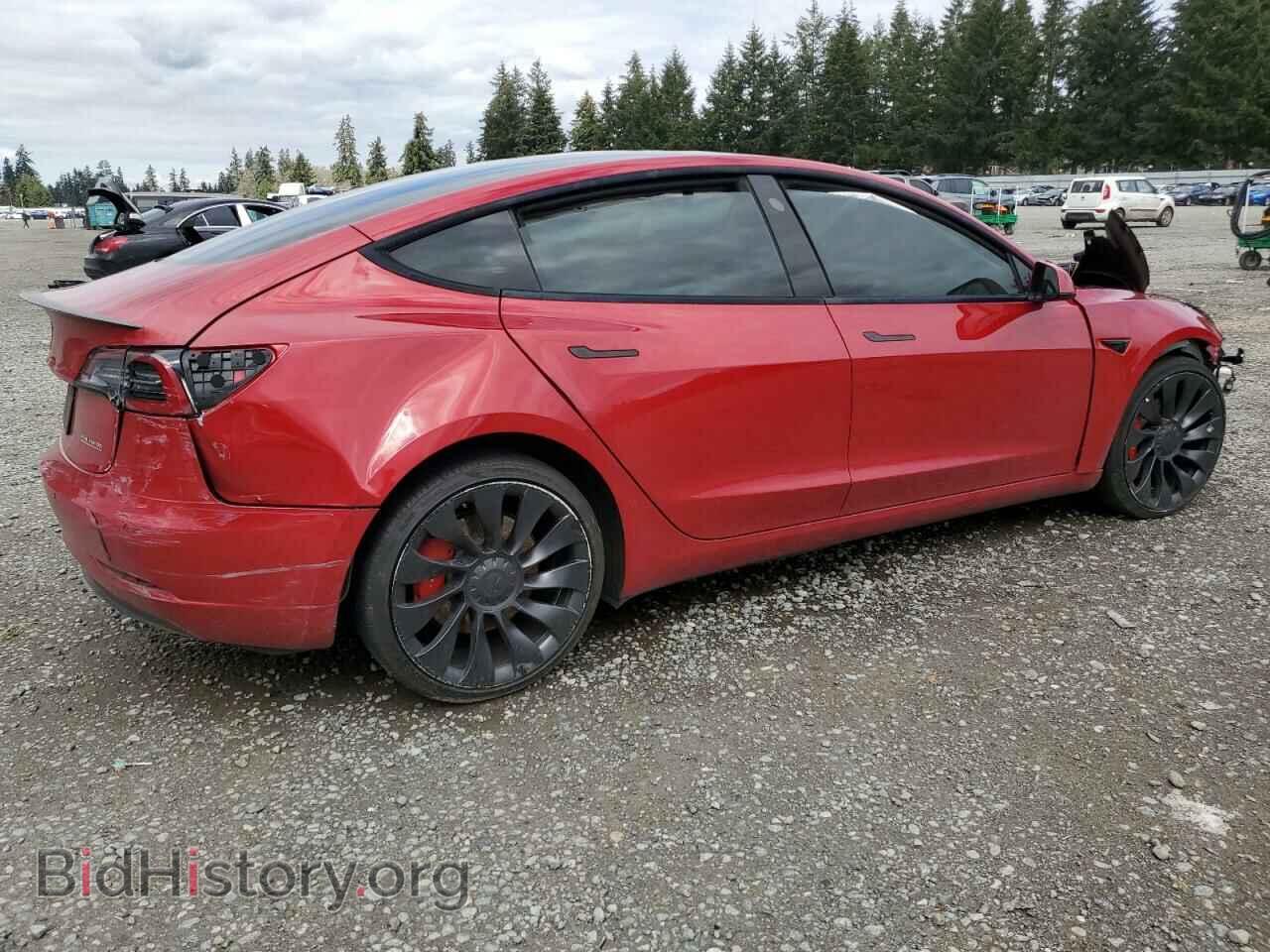 2022 TESLA MODEL 3 - VIN: 5YJ3E1EC6NF244817 - Фото 3