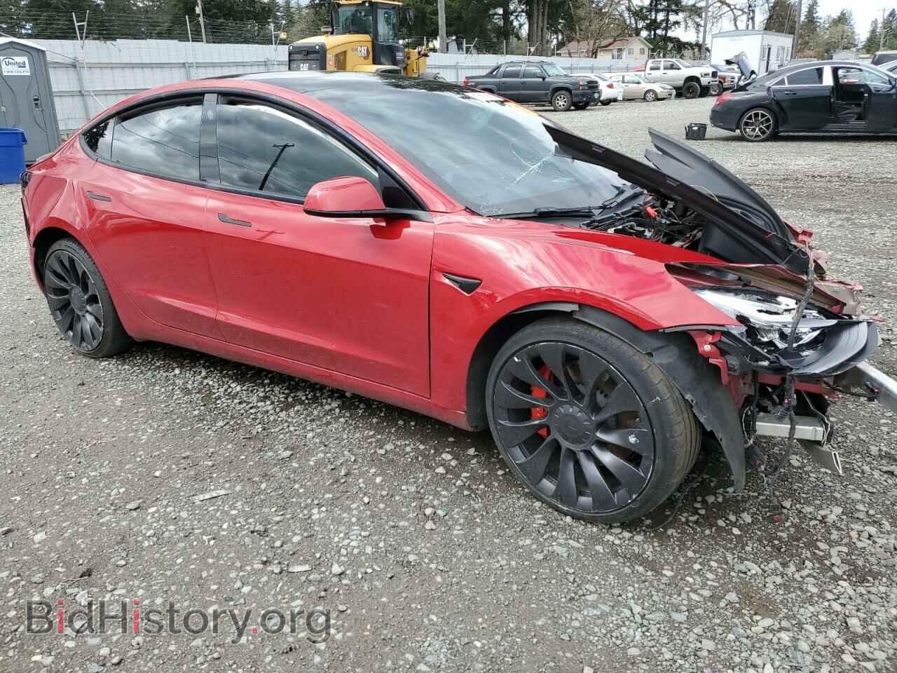 2022 TESLA MODEL 3 - VIN: 5YJ3E1EC6NF244817 - Фото 4