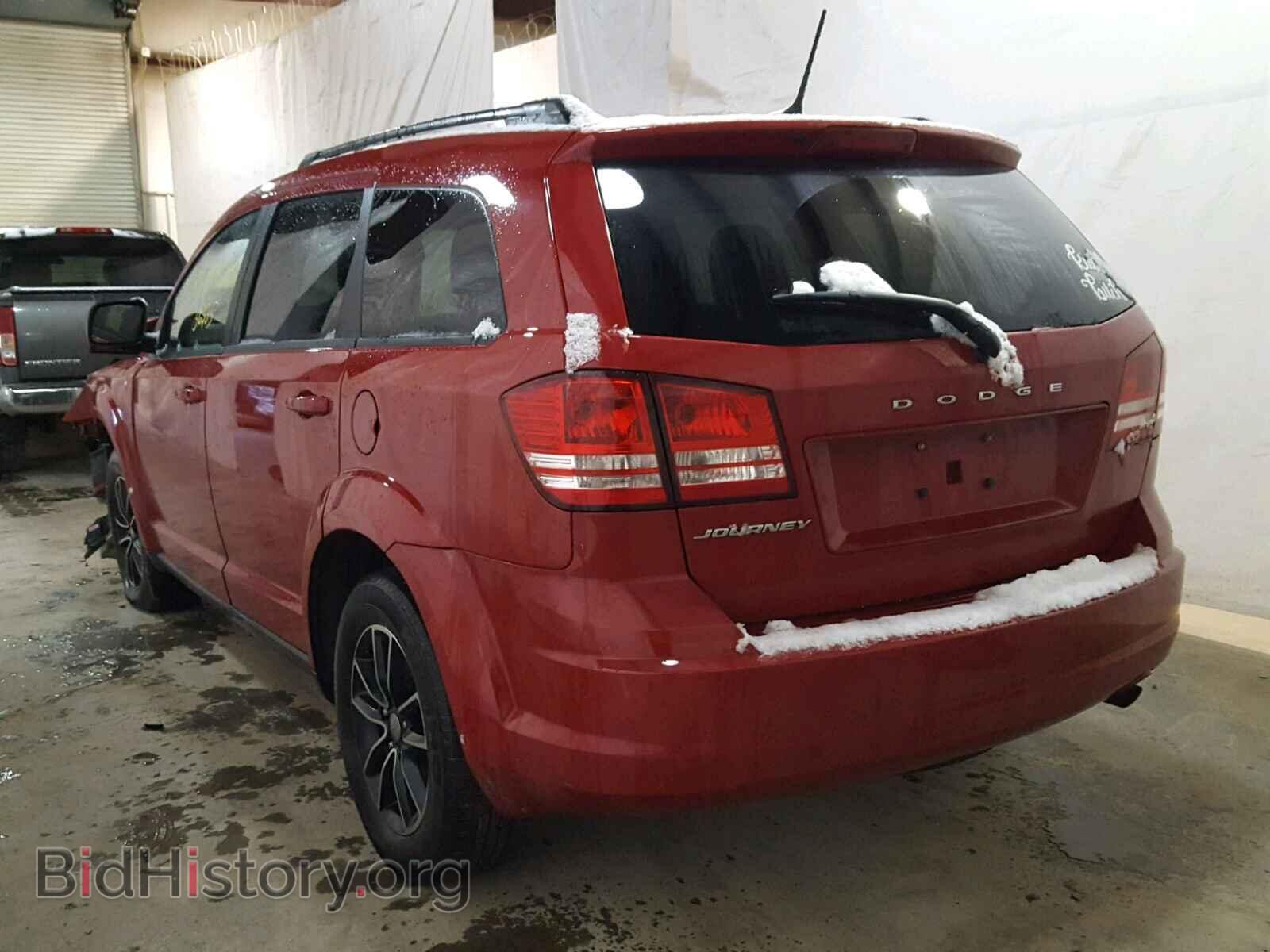 2017 DODGE JOURNEY SE - VIN: 3C4PDCAB0HT636839 - Фото 3