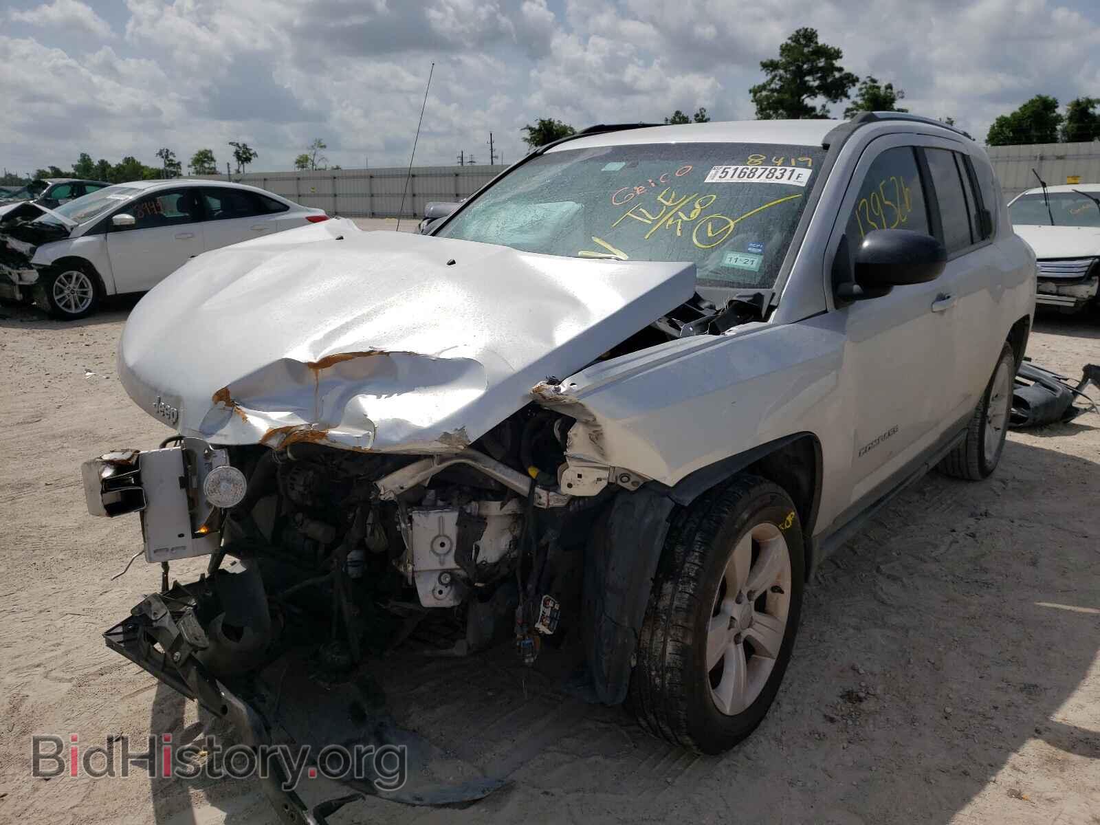 2012 JEEP COMPASS - VIN: 1C4NJCBB1CD528419 - Фото 2