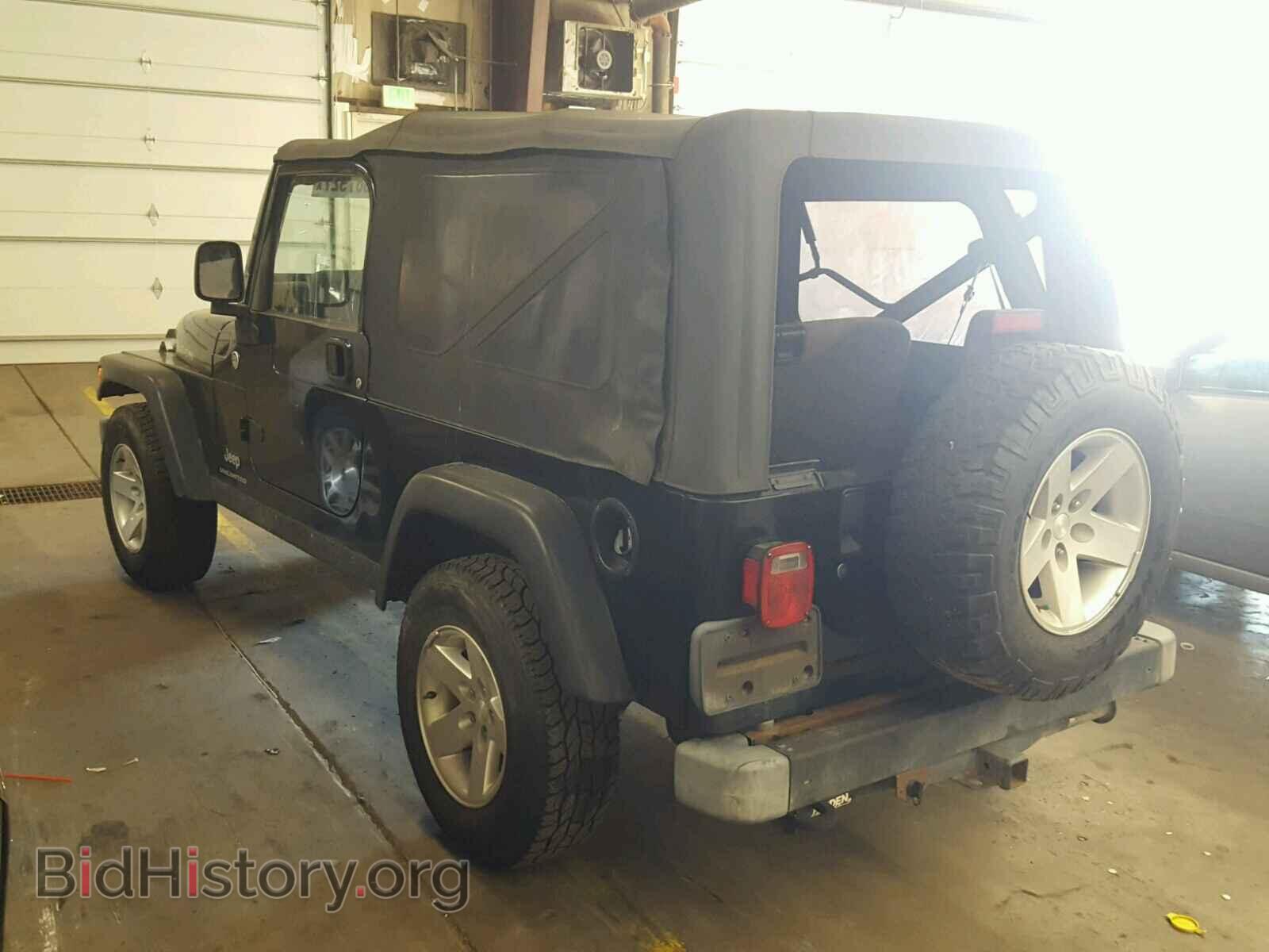 2005 JEEP WRANGLER - VIN: 1J4FA64S15P370596 - Фото 3