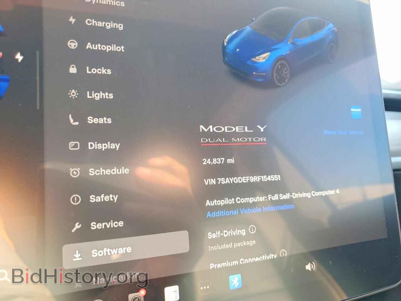 2024 TESLA MODEL Y - VIN: 7SAYGDEF9RF154551 - Фото 9