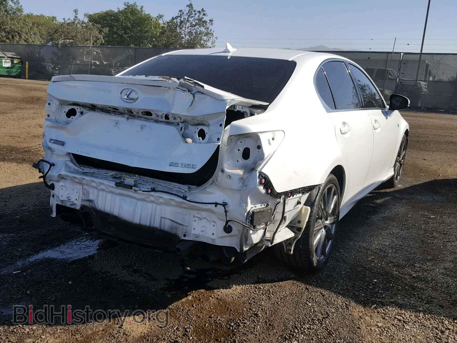 2013 LEXUS GS350 - VIN: JTHBE1BL7D5020065 - Фото 4