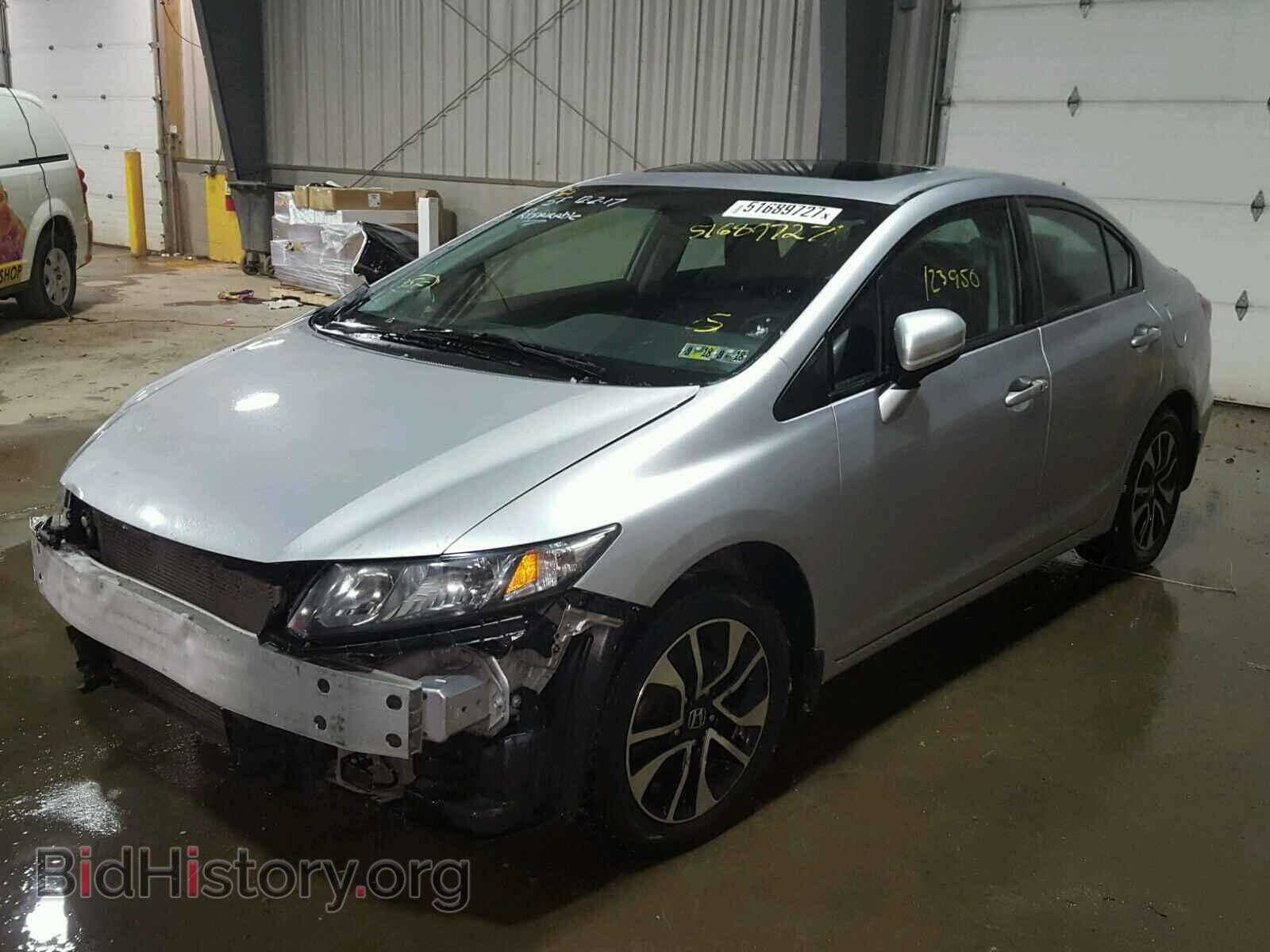 2014 HONDA CIVIC - VIN: 19XFB2F81EE253758 - Фото 2