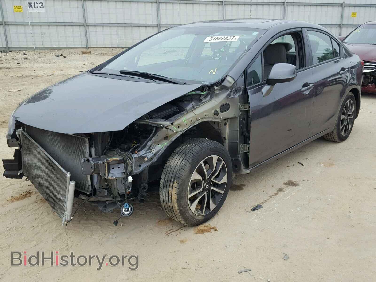2013 HONDA CIVIC - VIN: 2HGFB2F98DH556436 - Фото 2