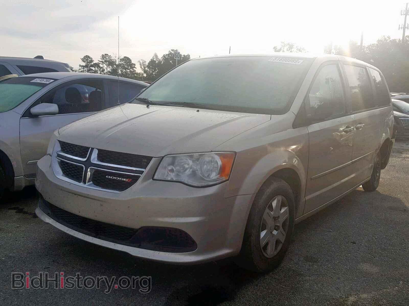 2013 DODGE CARAVAN - VIN: 2C4RDGBG2DR643766 - Фото 2