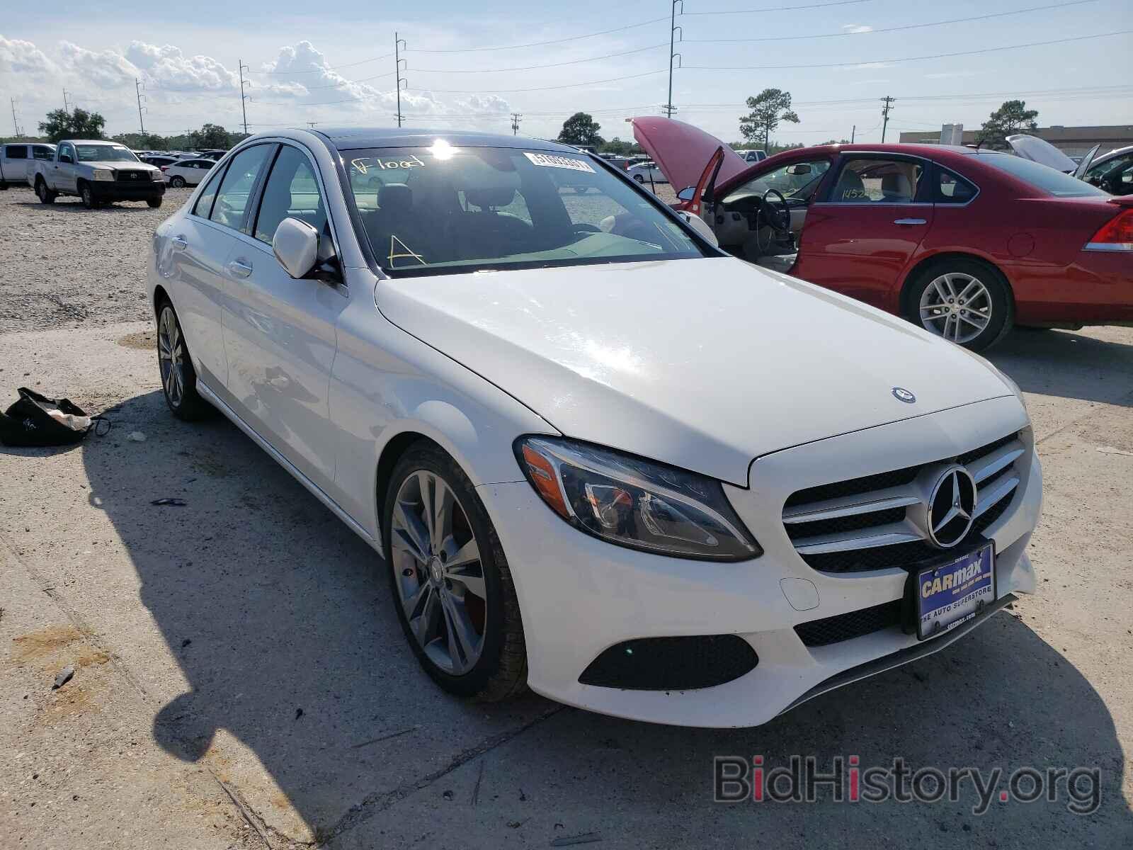 Photo 55SWF4HB1GU163434 - MERCEDES-BENZ C-CLASS 2016