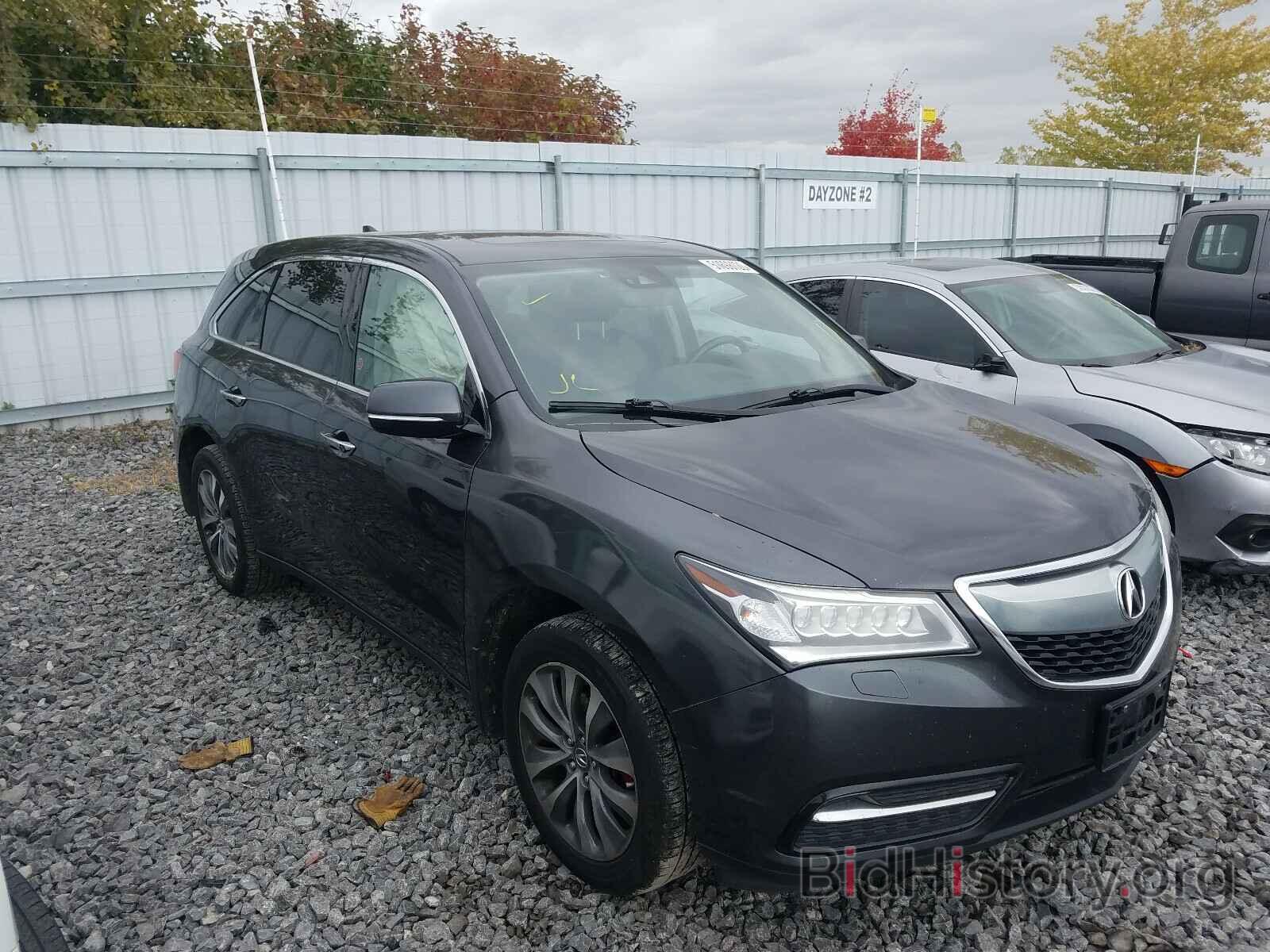 Фотография 5FRYD4H42GB502671 - ACURA MDX 2016