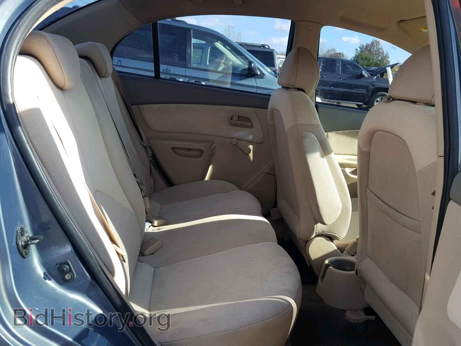 2007 KIA RIO BASE - VIN: KNADE123776242725 - Photo 6
