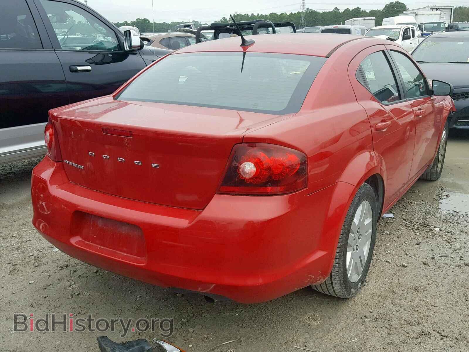 2014 DODGE AVENGER - VIN: 1C3CDZAB5EN187983 - Фото 4