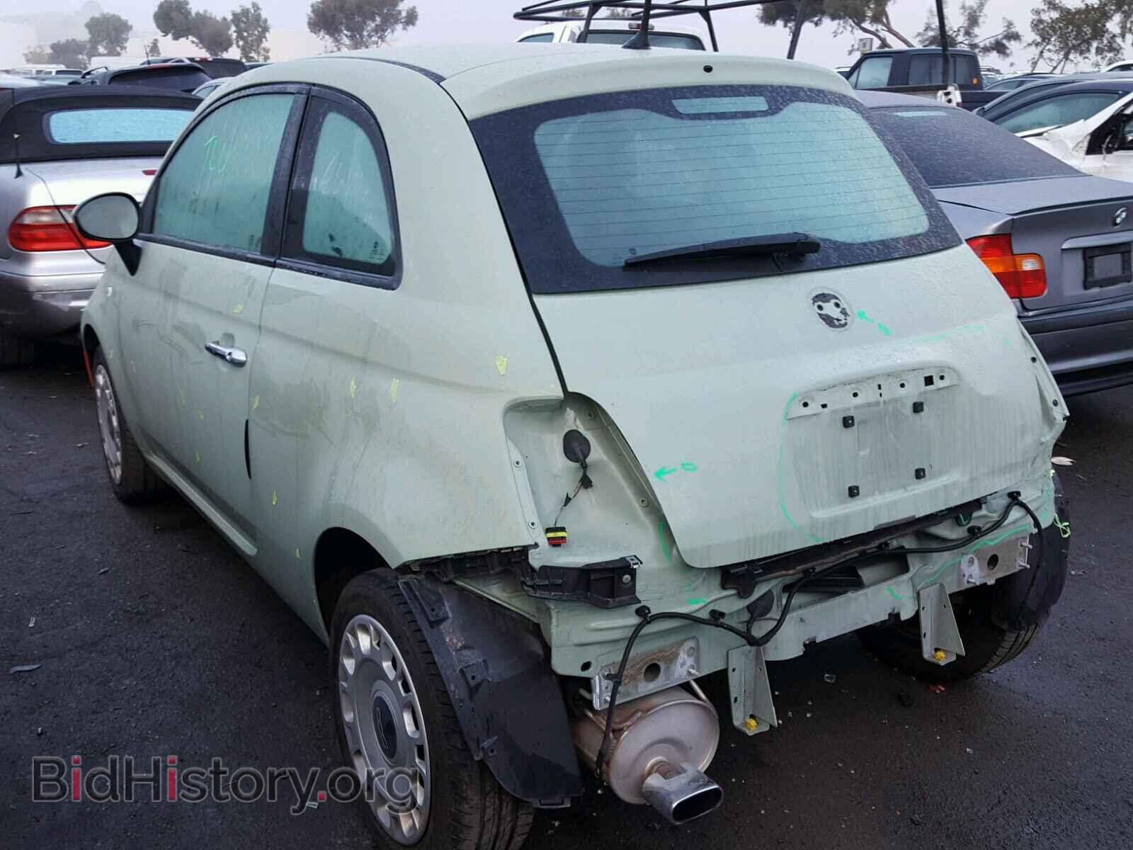 2012 FIAT 500 - VIN: 3C3CFFAR8CT381202 - Фото 3