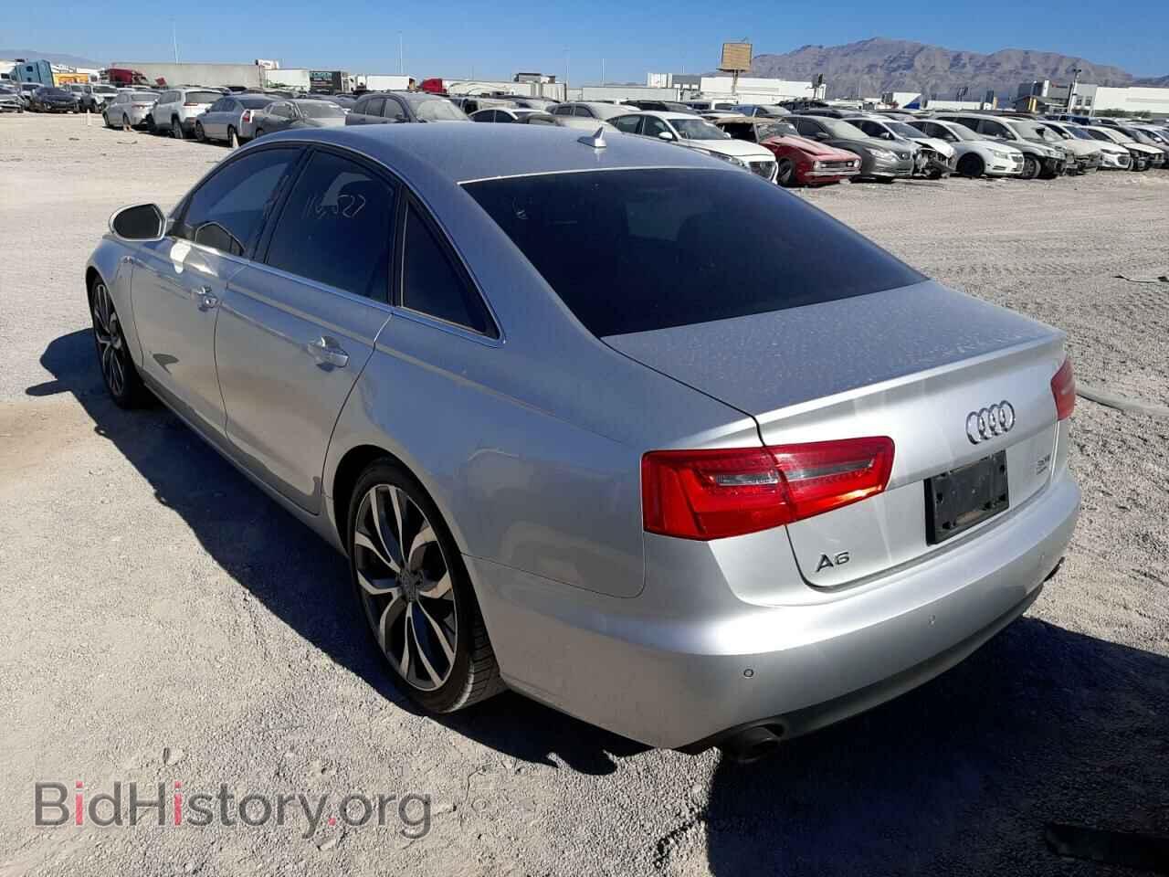 2013 AUDI A6 - VIN: WAUGGAFC8DN063595 - Фото 3