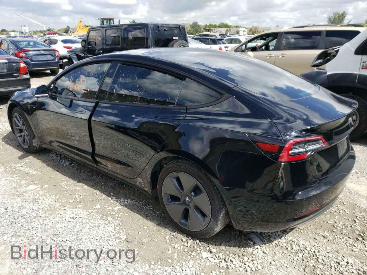 2022 TESLA MODEL 3 - VIN: 5YJ3E1EB5NF166070 - Photo 2