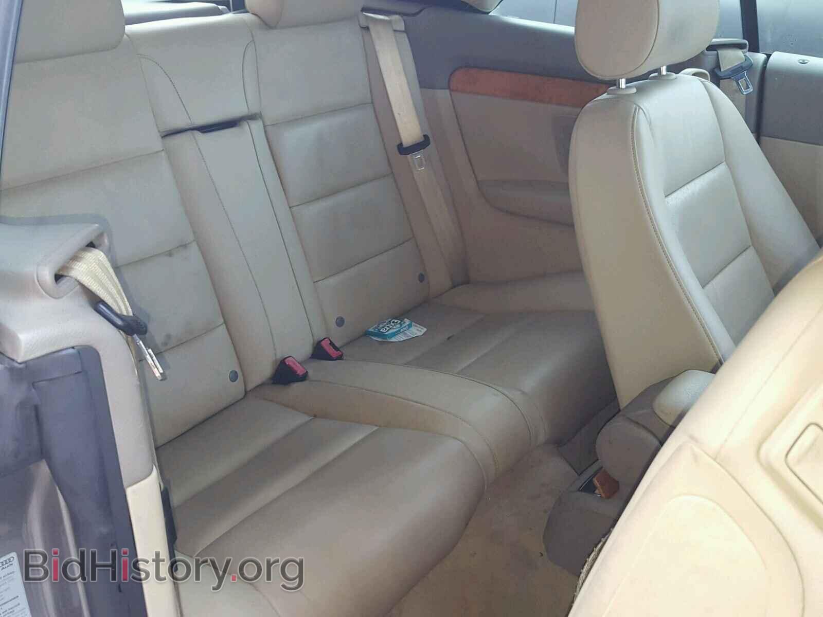 2006 AUDI A4 - VIN: WAUAC48H56K009297 - Фото 6