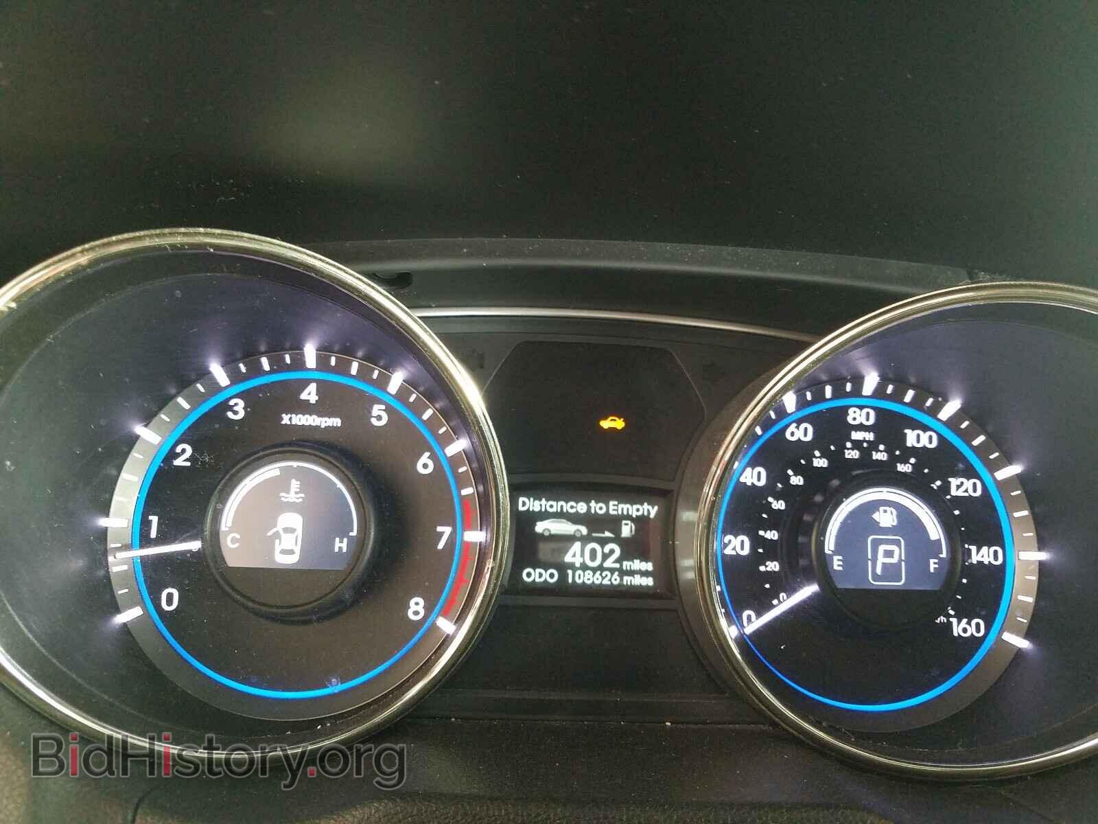 2012 HYUNDAI SONATA - VIN: 5NPEC4AC7CH500001 - Фото 8