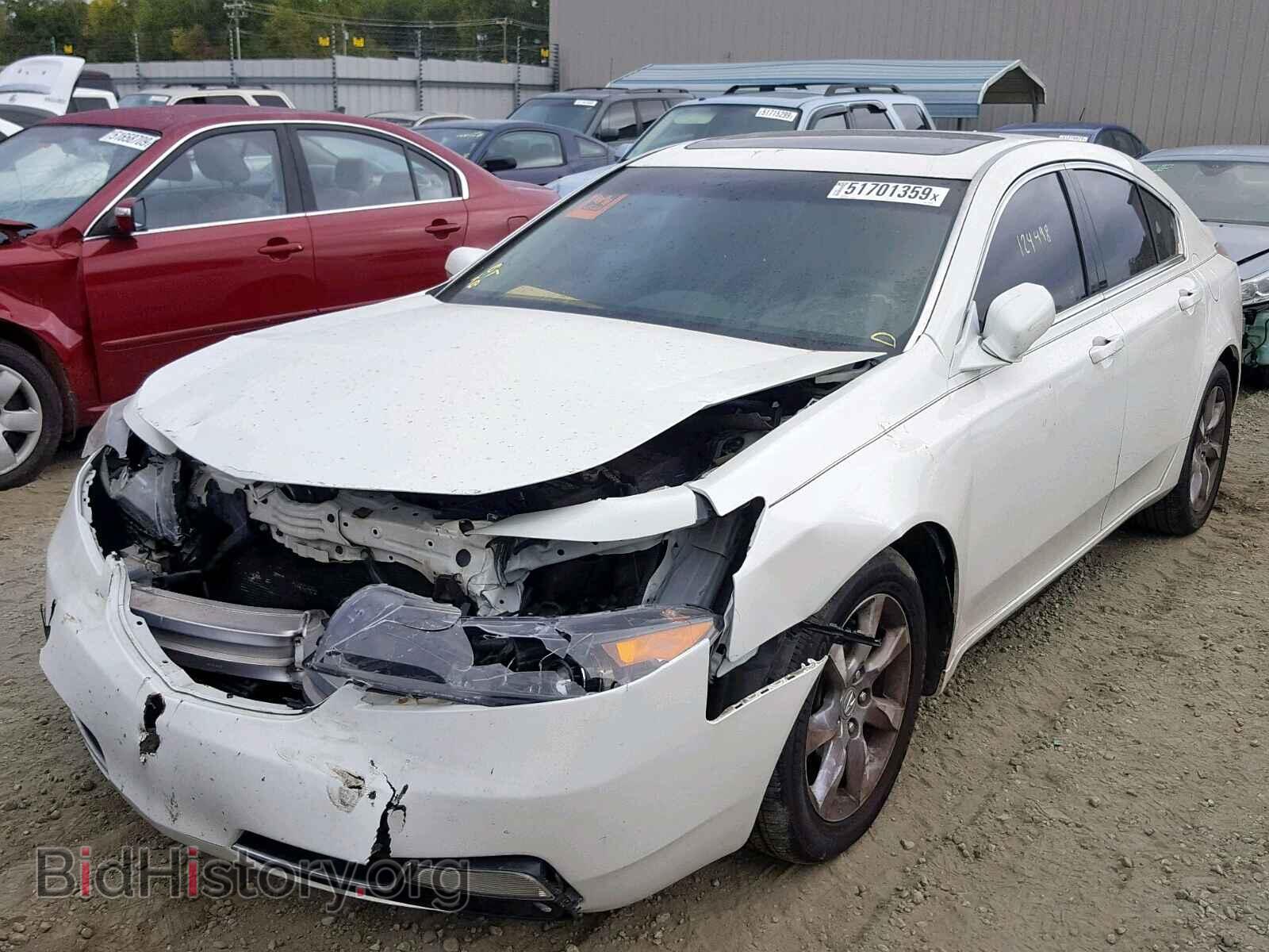2012 ACURA TL - VIN: 19UUA8F2XCA024506 - Фото 2