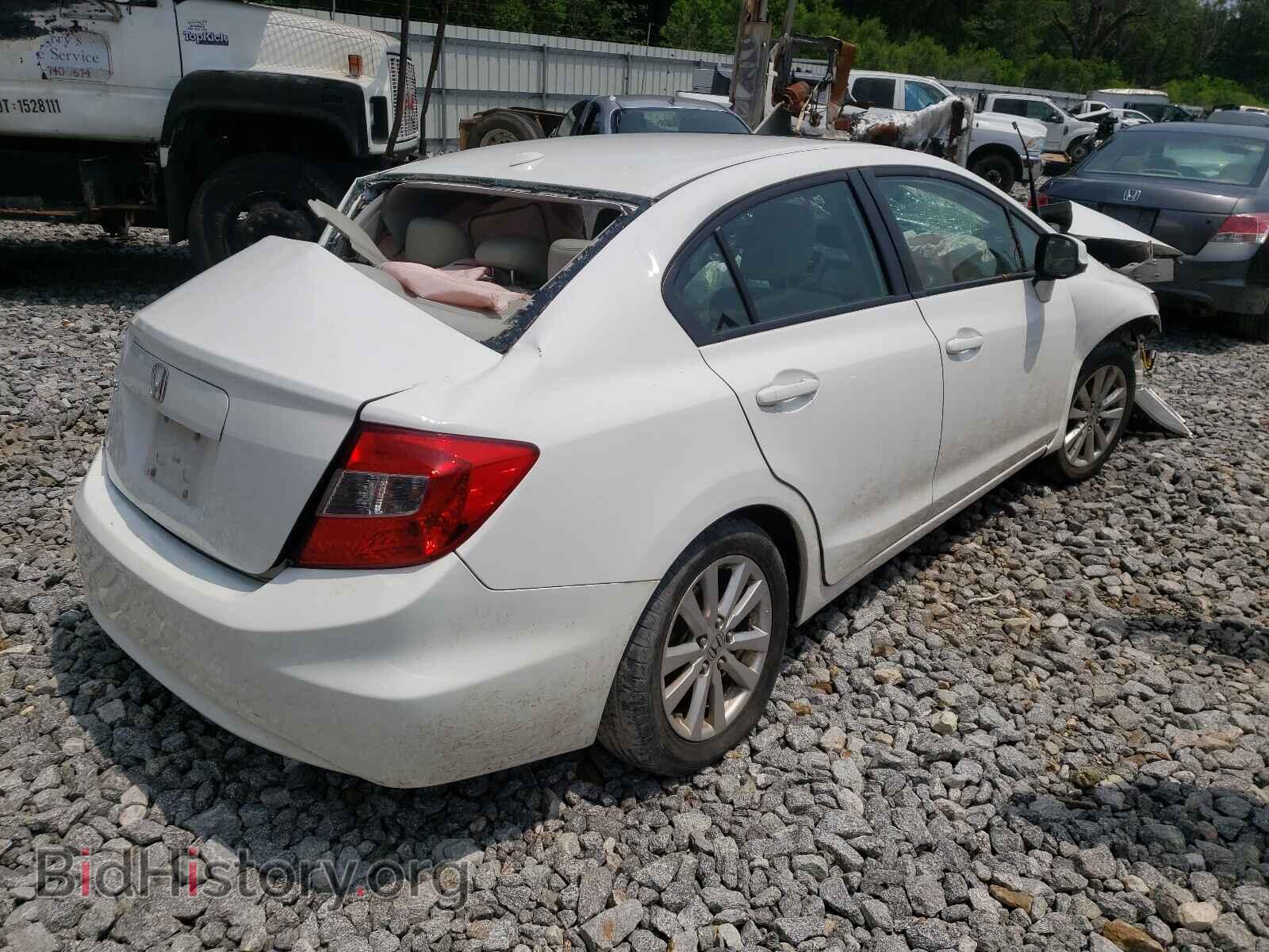 2012 HONDA CIVIC - VIN: 19XFB2F99CE348414 - Фото 4