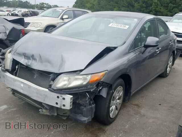 2012 HONDA CIVIC LX - VIN: 19XFB2F5XCE061886 - Фото 2