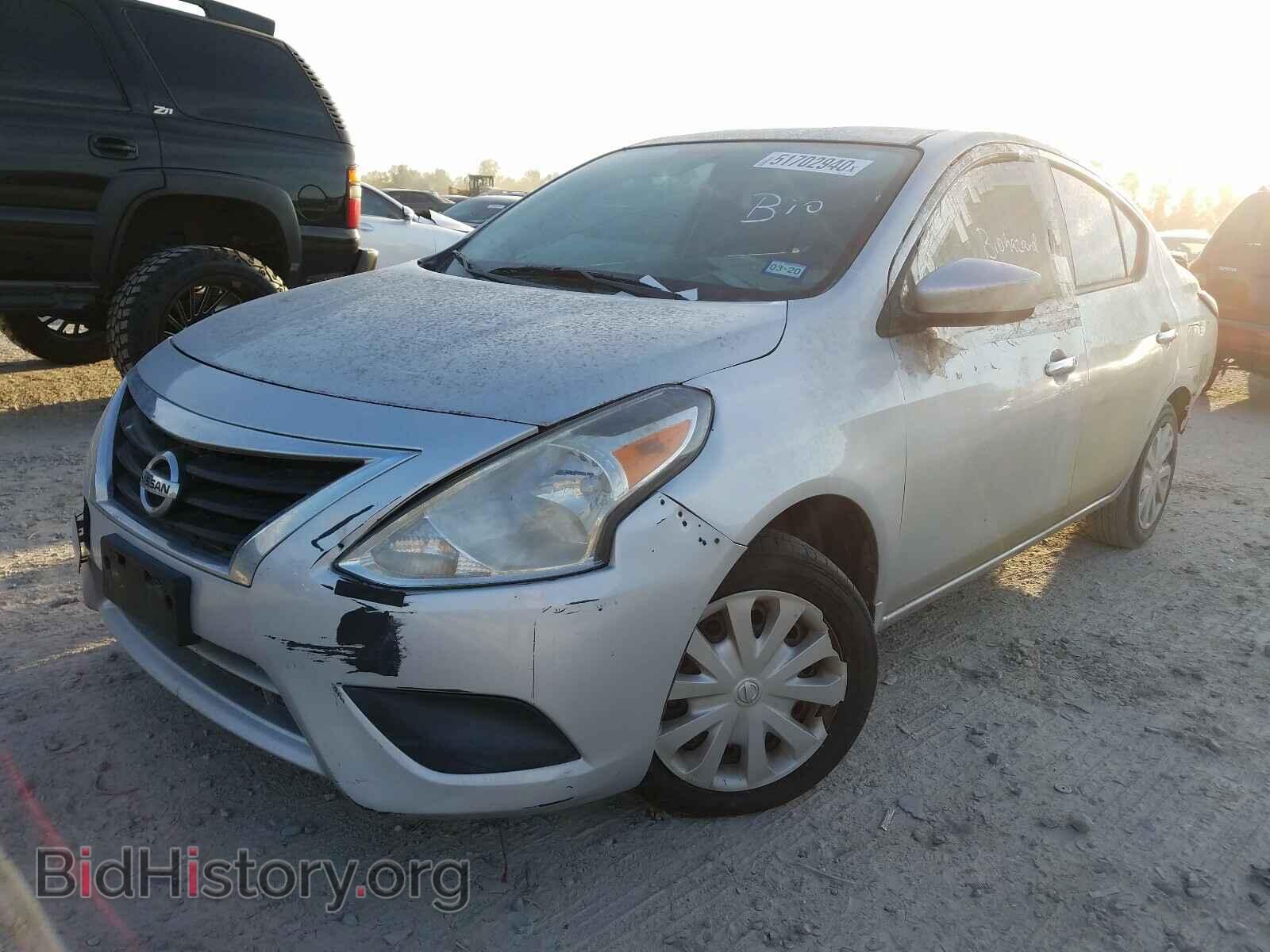 2015 NISSAN VERSA - VIN: 3N1CN7AP1FL943452 - Фото 2