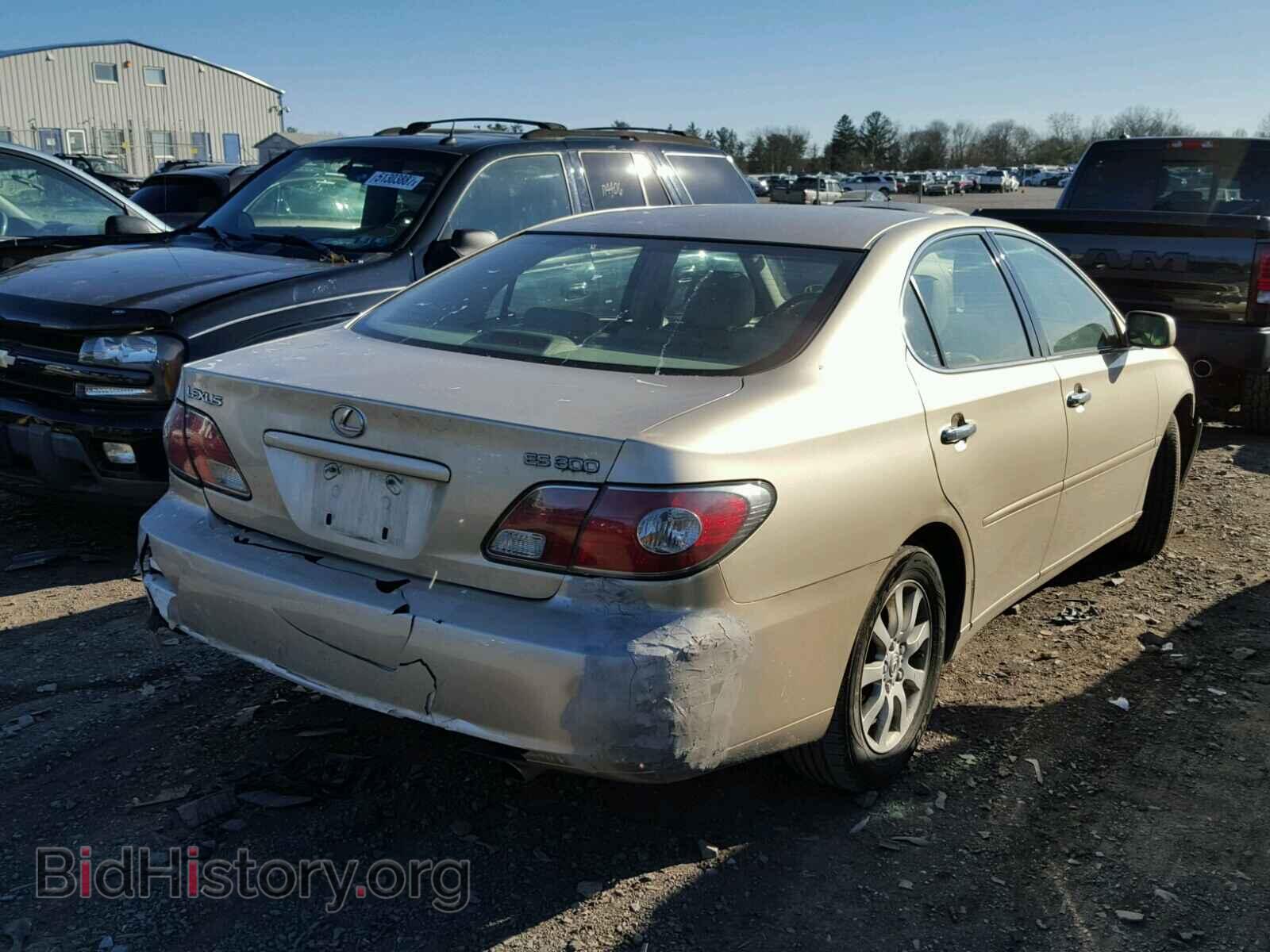 2003 LEXUS ES300 - VIN: JTHBF30G536020332 - Фото 4