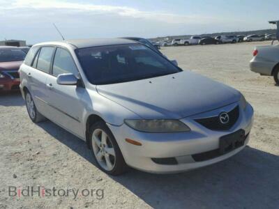 2005 Mazda 6 6 S, silver — VIN 1YVHP82D455M70842, Copart