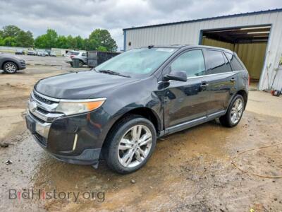 2013 Ford EDGE Limited, black — VIN 2FMDK3KC3DBC60977, Copart