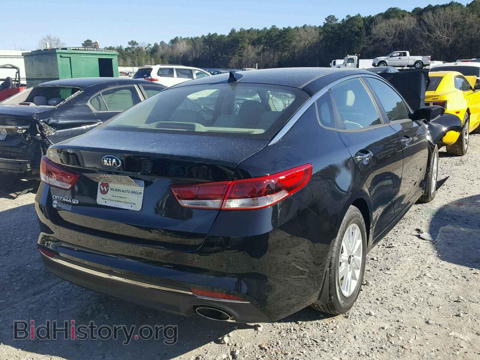 2016 KIA OPTIMA - VIN: 5XXGT4L39GG062489 - Фото 4