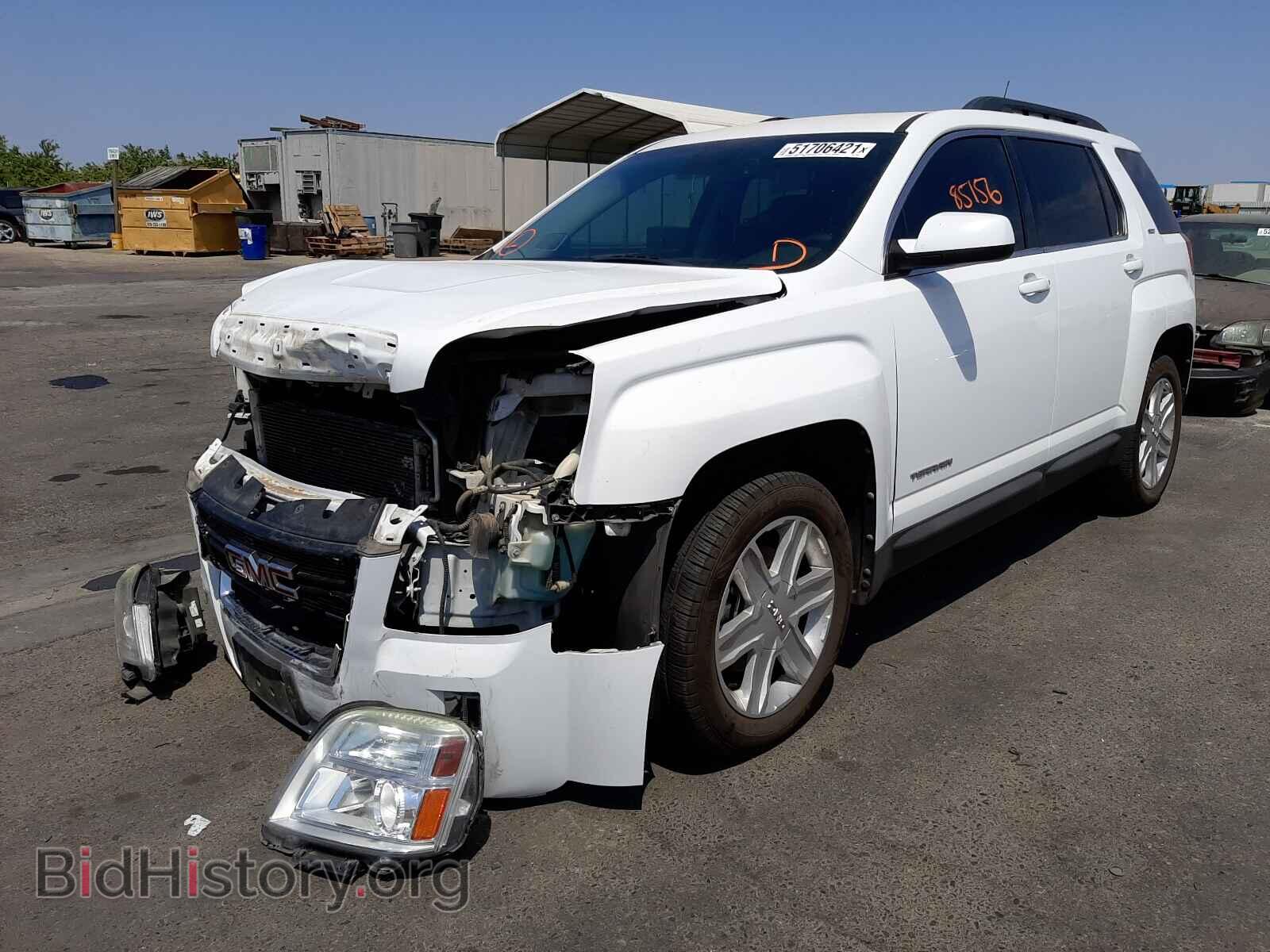 2012 GMC TERRAIN - VIN: 2GKALUEK7C6301443 - Фото 2