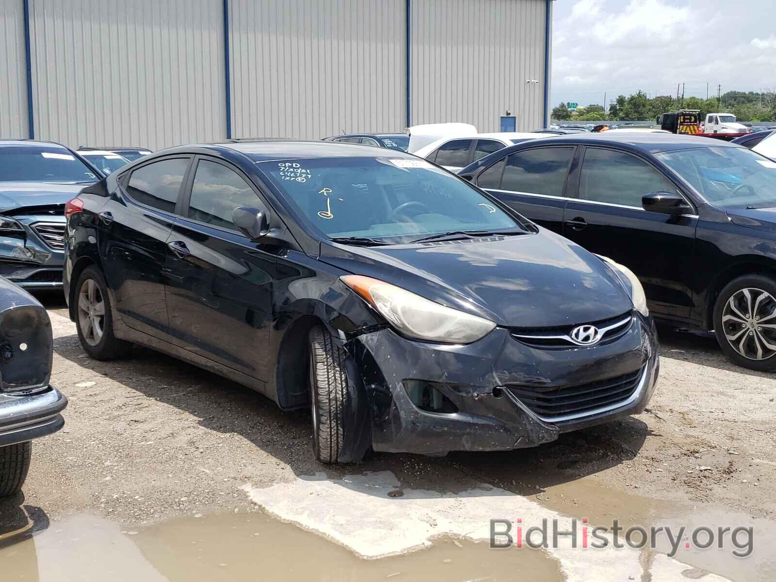 Photo KMHDH4AE8CU216523 - HYUNDAI ELANTRA 2012