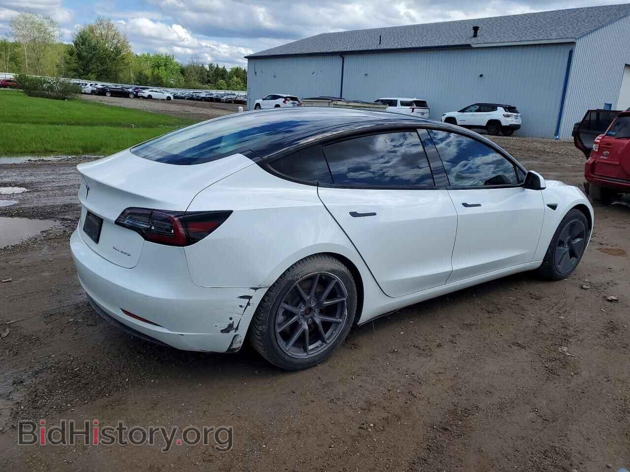2022 TESLA MODEL 3 - VIN: 5YJ3E1EB9NF110908 - Photo 3