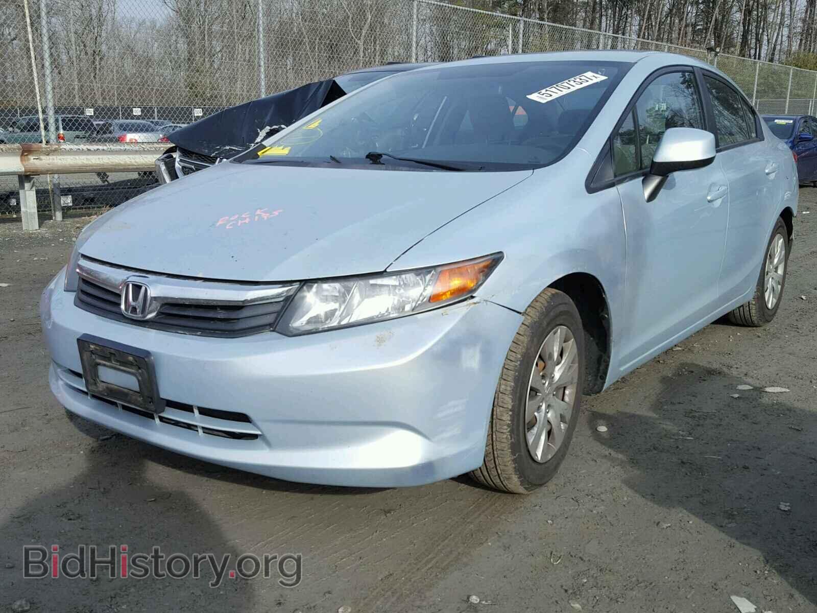 2012 HONDA CIVIC - VIN: 19XFB2F53CE314160 - Фото 2