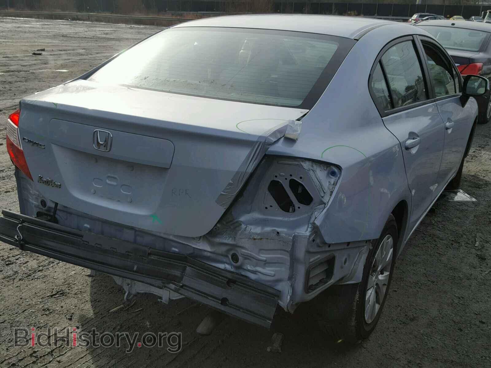 2012 HONDA CIVIC - VIN: 19XFB2F53CE314160 - Фото 4