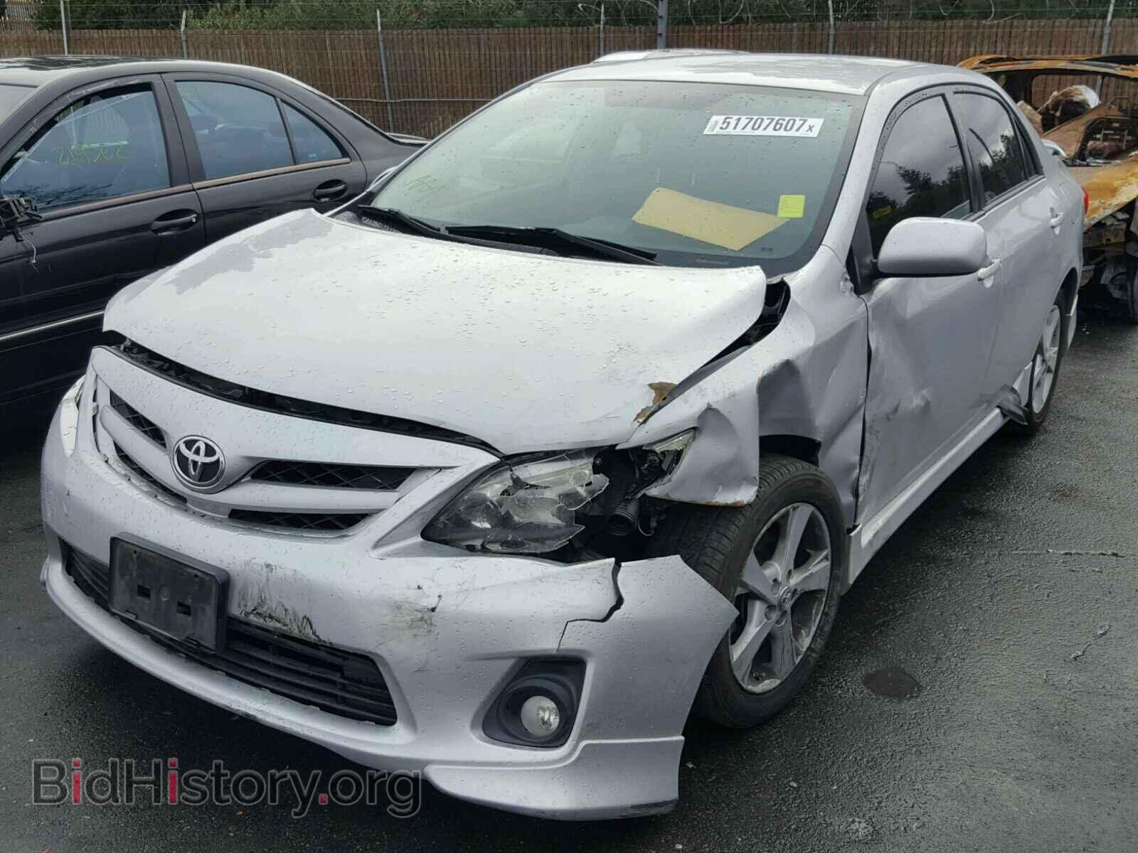 2012 TOYOTA COROLLA BA - VIN: 2T1BU4EEXCC821349 - Фото 2