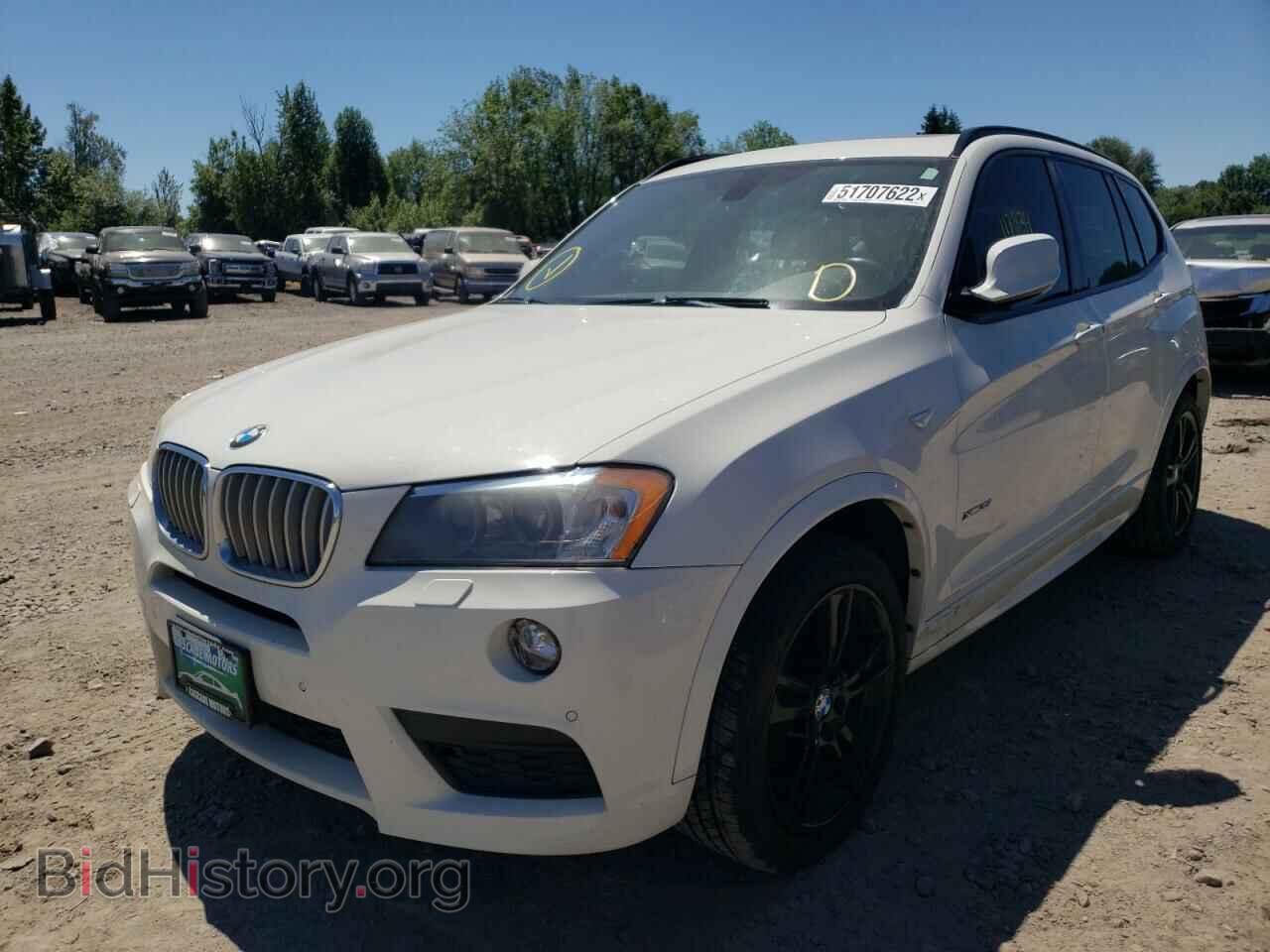 2014 BMW X3 - VIN: 5UXWX7C59E0E78335 - Фото 2