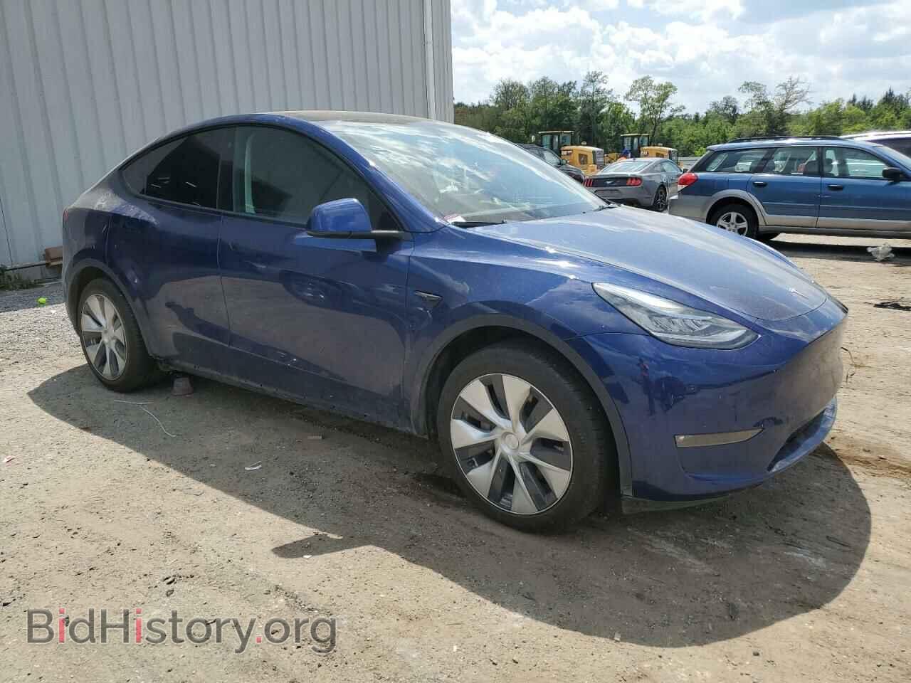 2022 TESLA MODEL Y - VIN: 7SAYGAEE1NF454214 - Фото 4