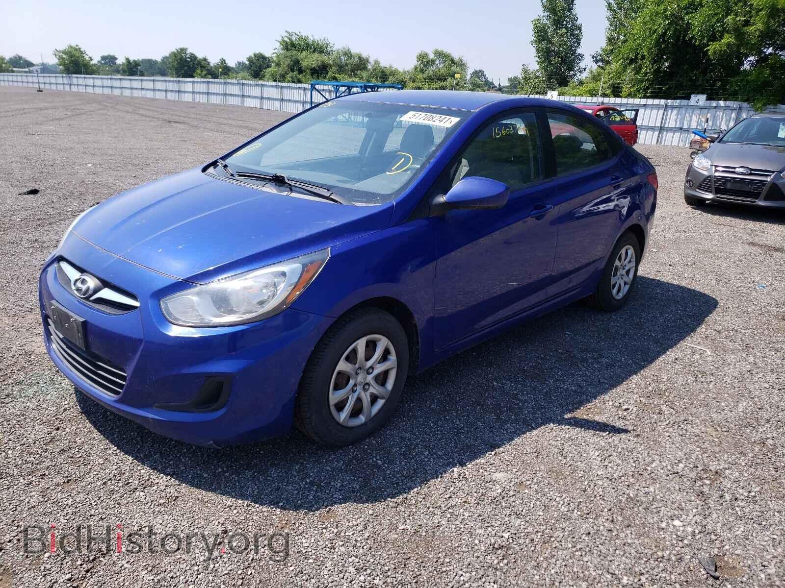 2012 HYUNDAI ACCENT - VIN: KMHCT4AE2CU137360 - Фото 2