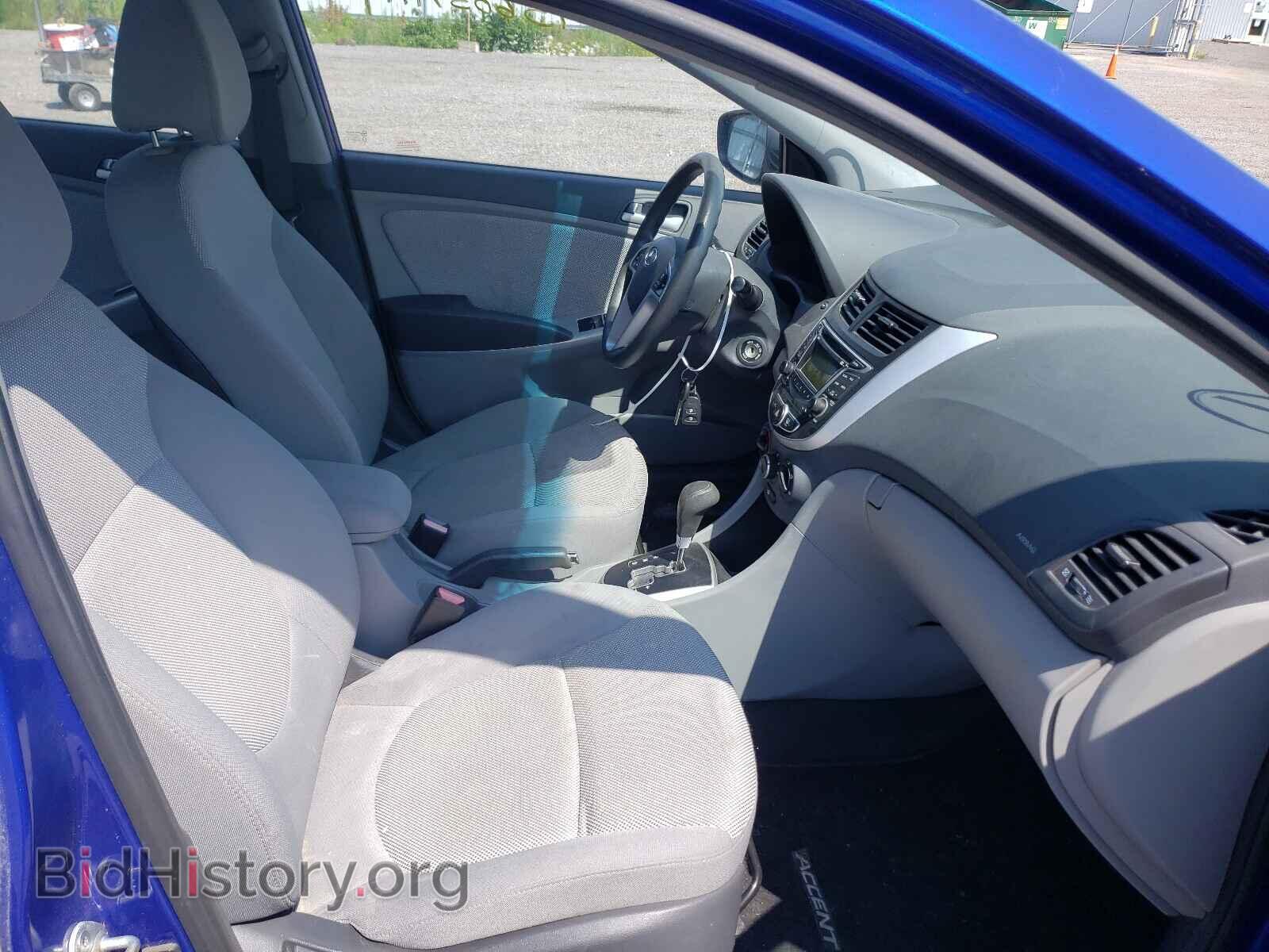 2012 HYUNDAI ACCENT - VIN: KMHCT4AE2CU137360 - Фото 5