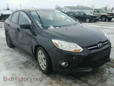 2012 Ford FOCUS Focus SE, черный — VIN 1FAHP3F20CL336099, Copart