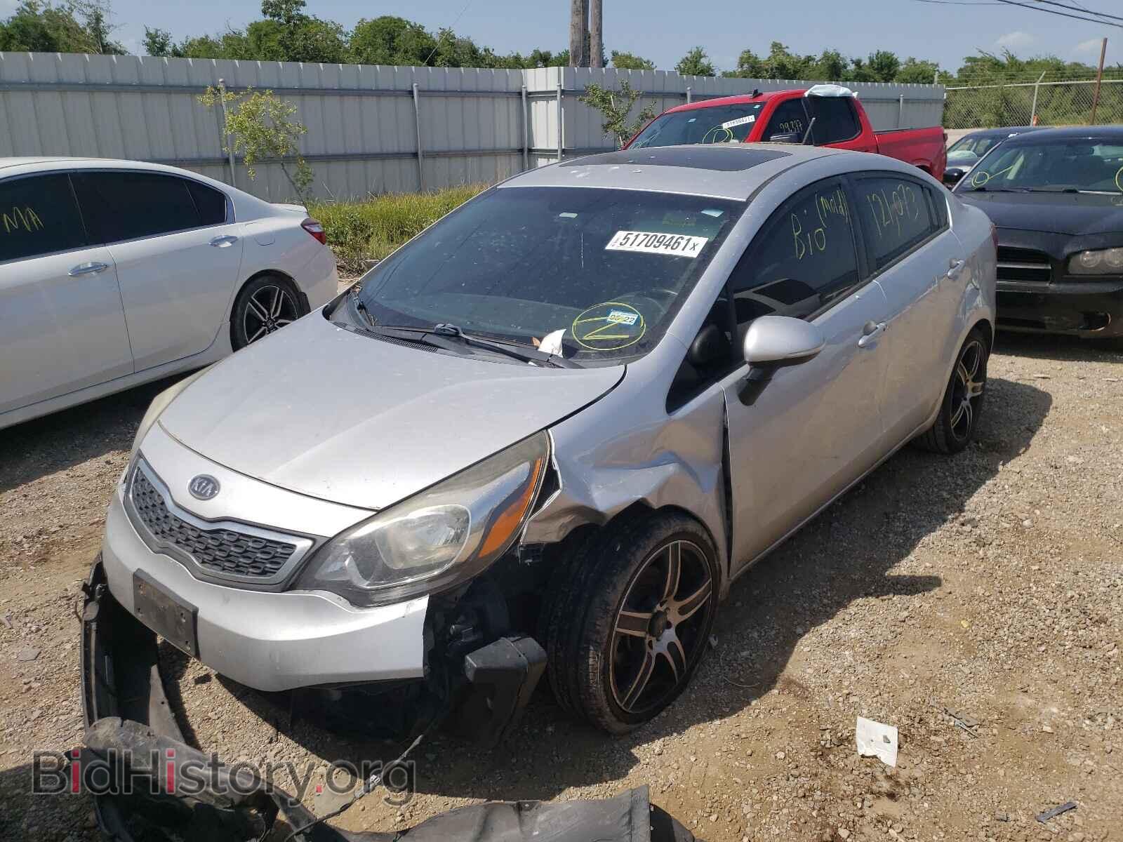 2012 KIA RIO - VIN: KNADN4A30C6033212 - Фото 2