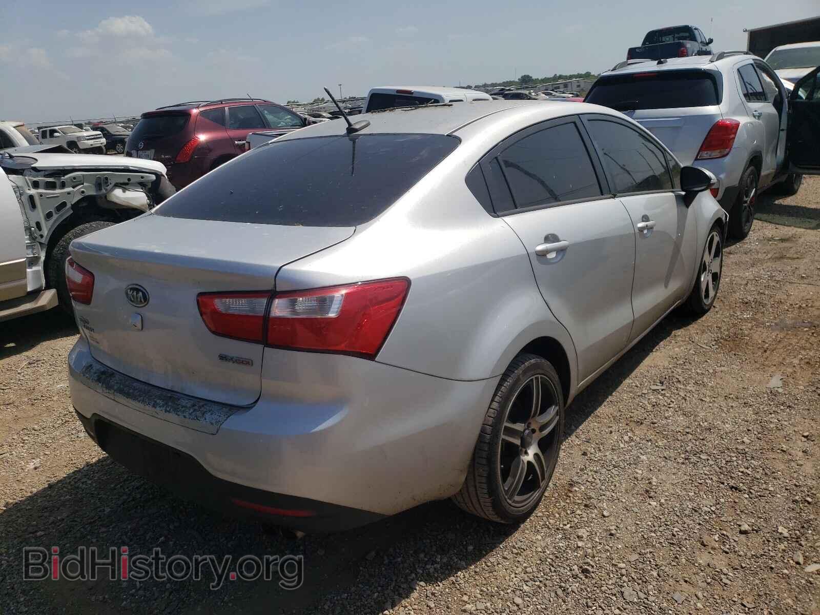 2012 KIA RIO - VIN: KNADN4A30C6033212 - Фото 4