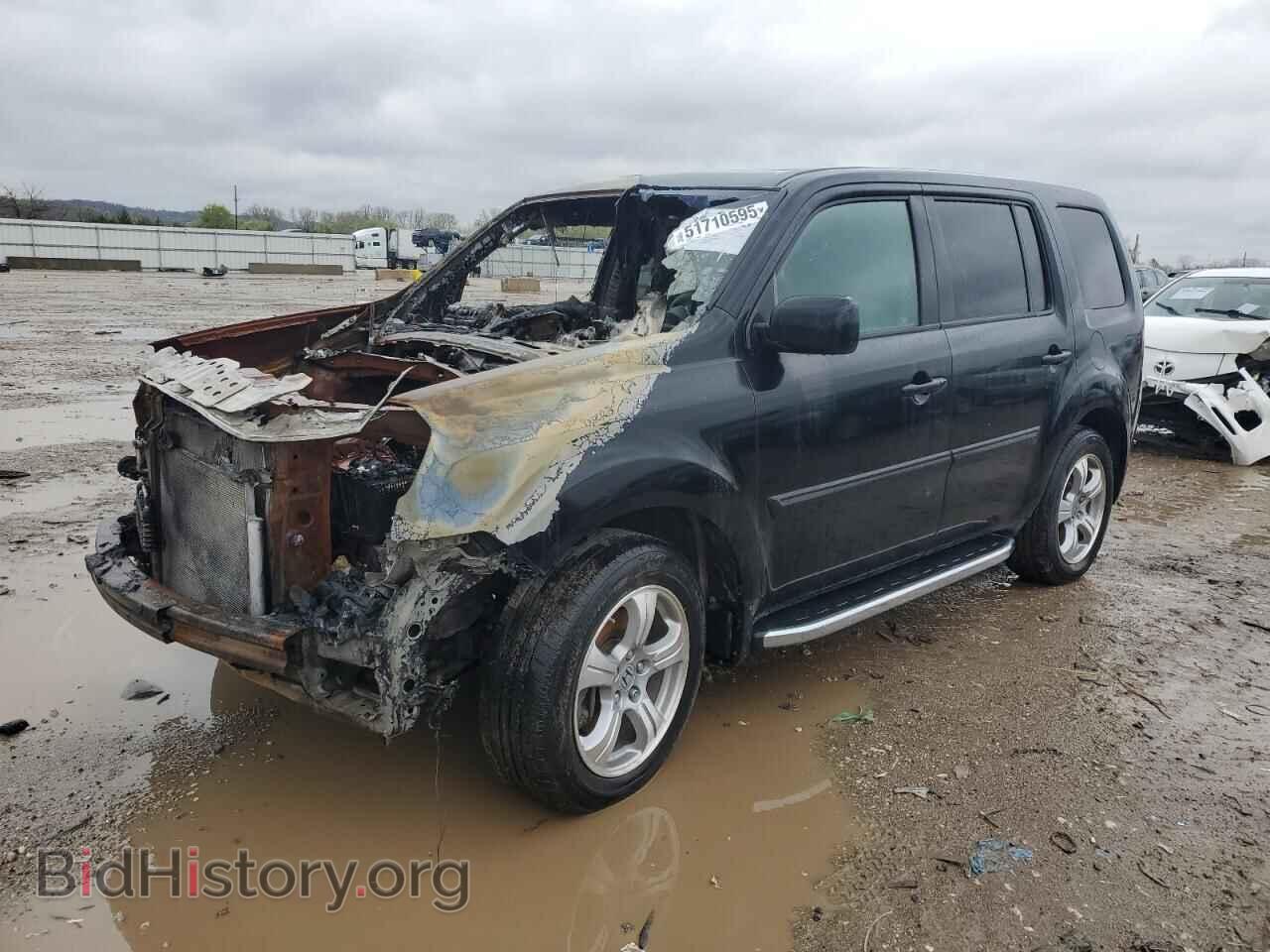 Photo 5FNYF4H55CB051489 - HONDA PILOT 2012