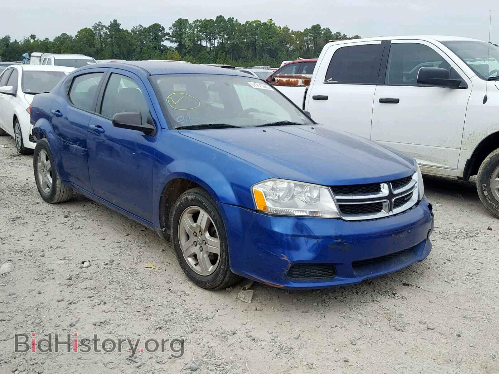 Photo 1C3CDZABXEN221643 - DODGE AVENGER 2014