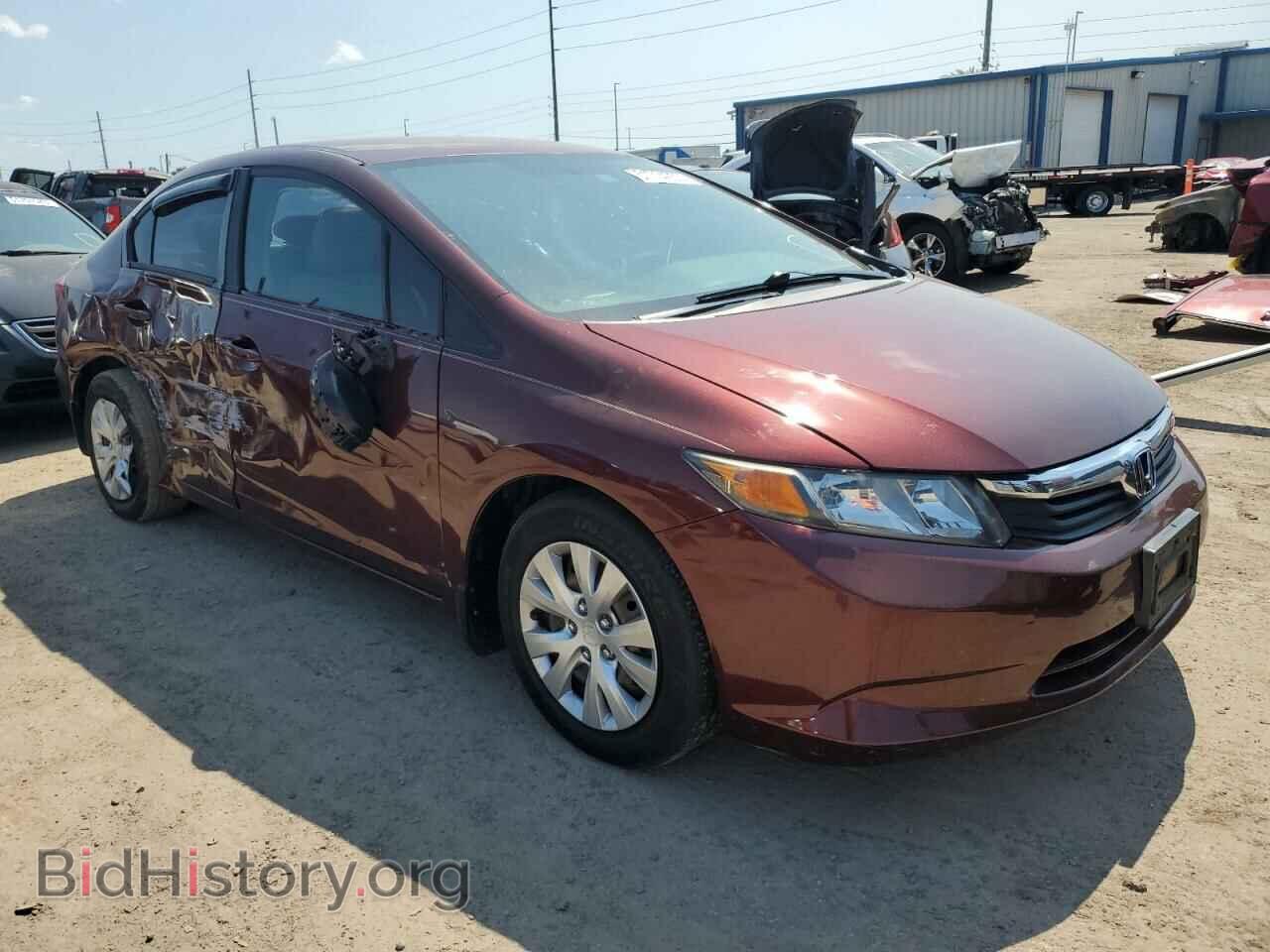 2012 HONDA CIVIC - VIN: 2HGFB2F52CH586060 - Фото 4