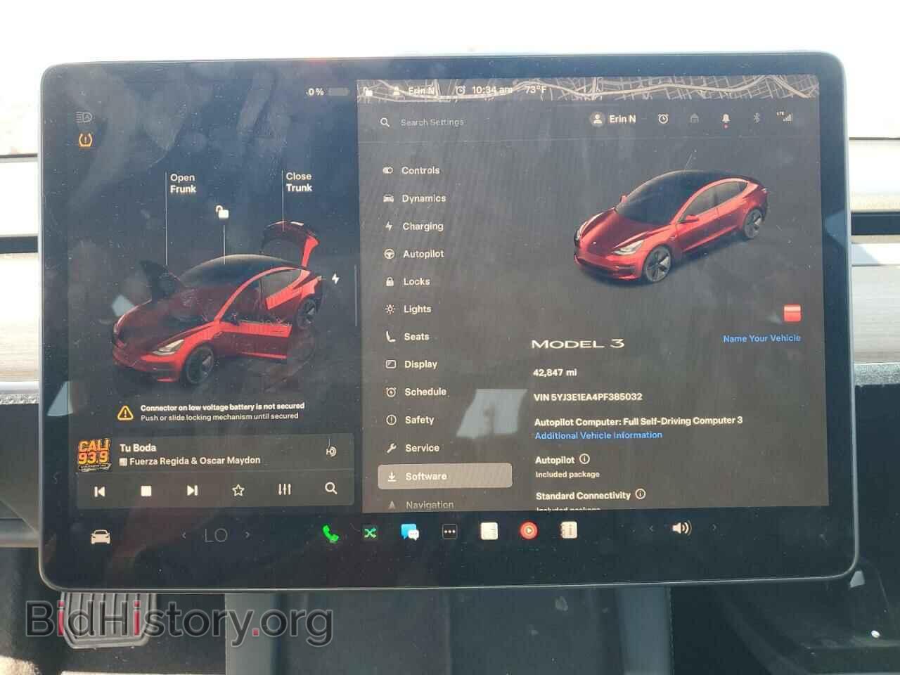 2023 TESLA MODEL 3 - VIN: 5YJ3E1EA4PF385032 - Фото 9