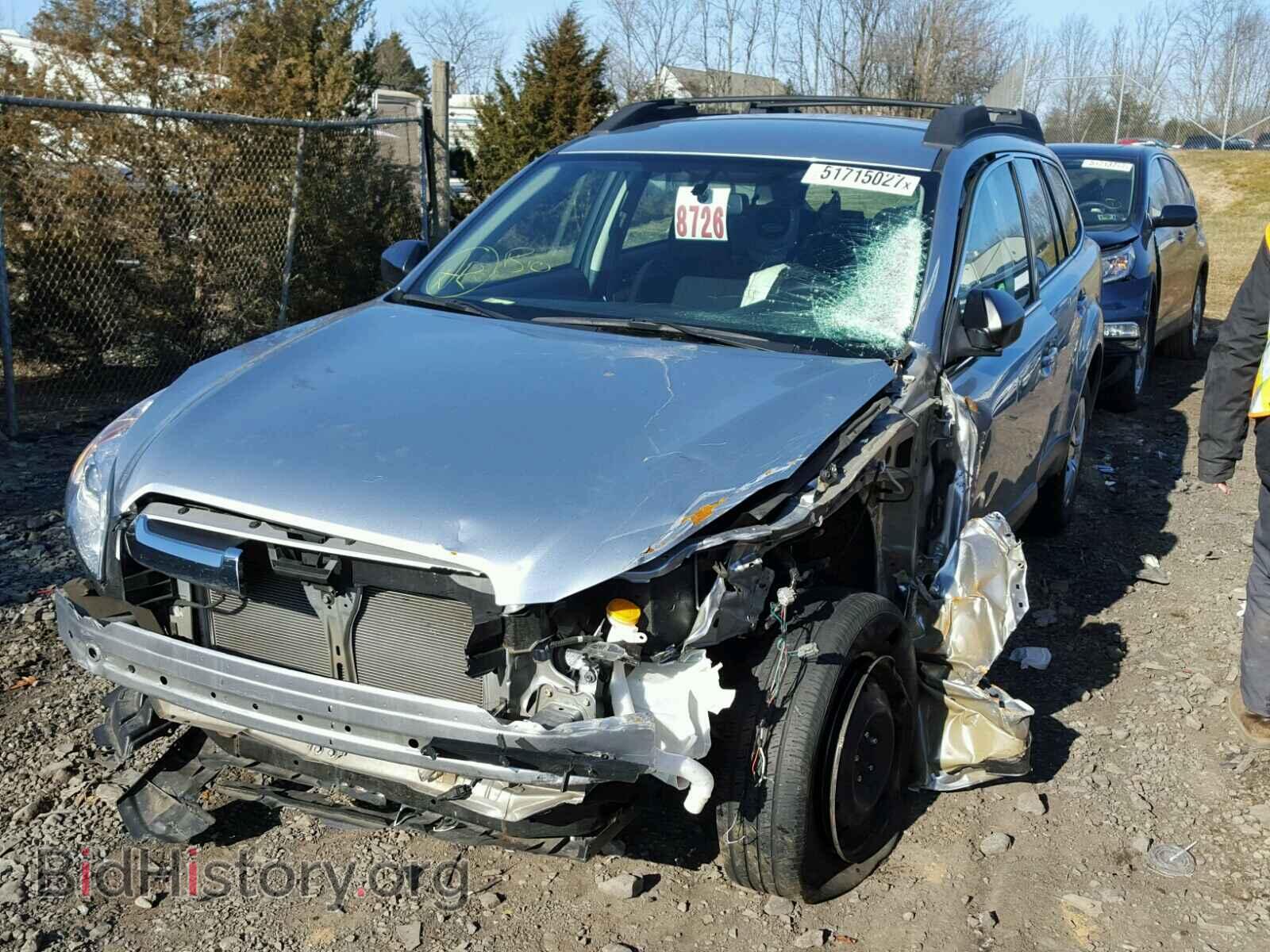 2013 SUBARU OUTBACK - VIN: 4S4BRBAC1D3319491 - Фото 2